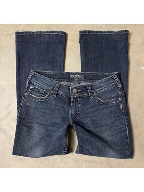 Silver Jeans Suki Surplus Bootcut Womens 31 Dark Wash